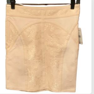Free People lace mini skirt